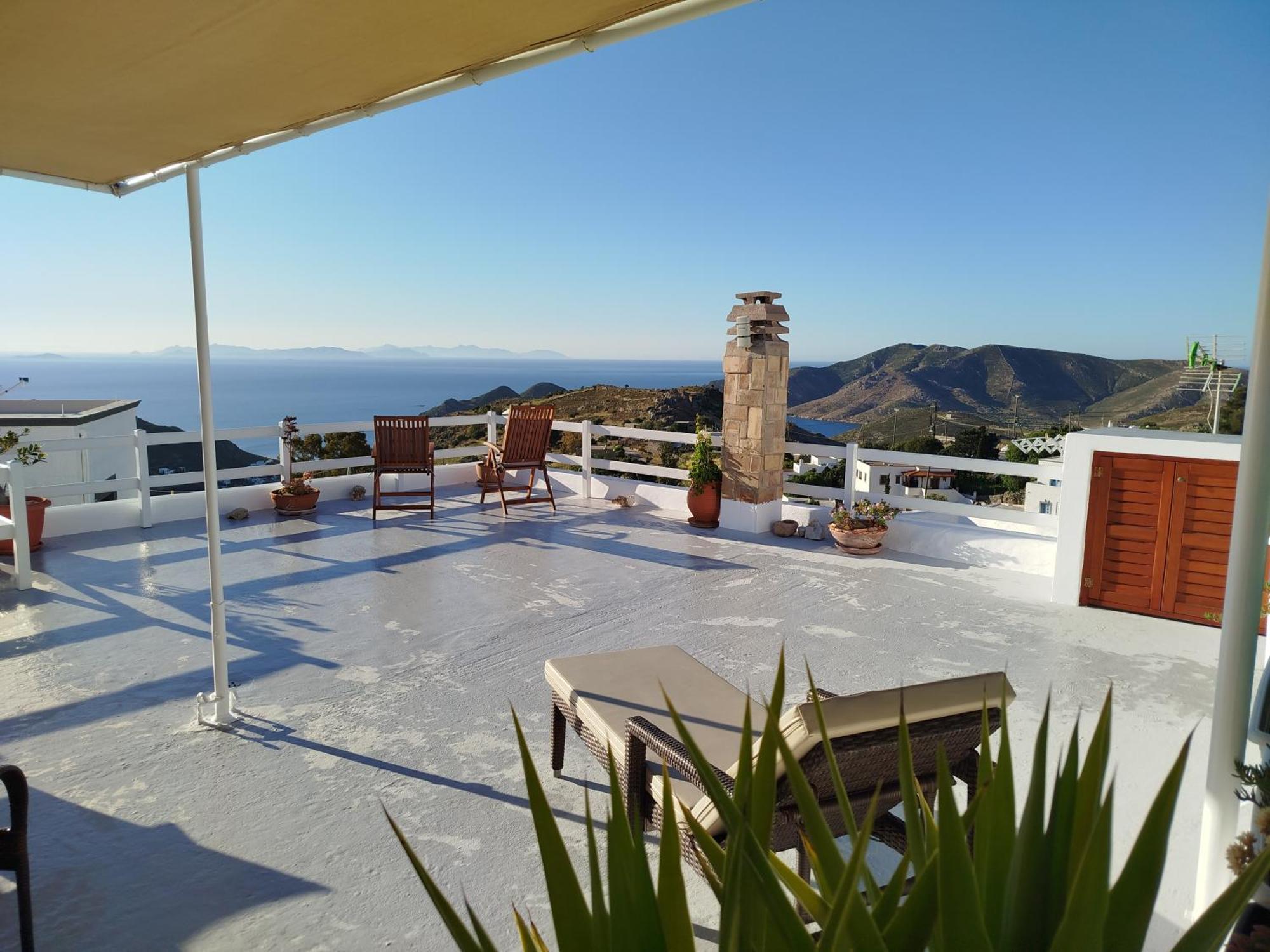 Villa Manos House In Chora Pátmos Exterior foto